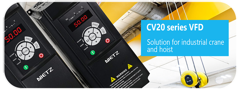 CV20 series AC Drives for industrial crane and hoist