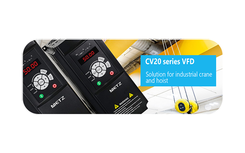 CV20 Series AC Drives for industrial crane and hoist