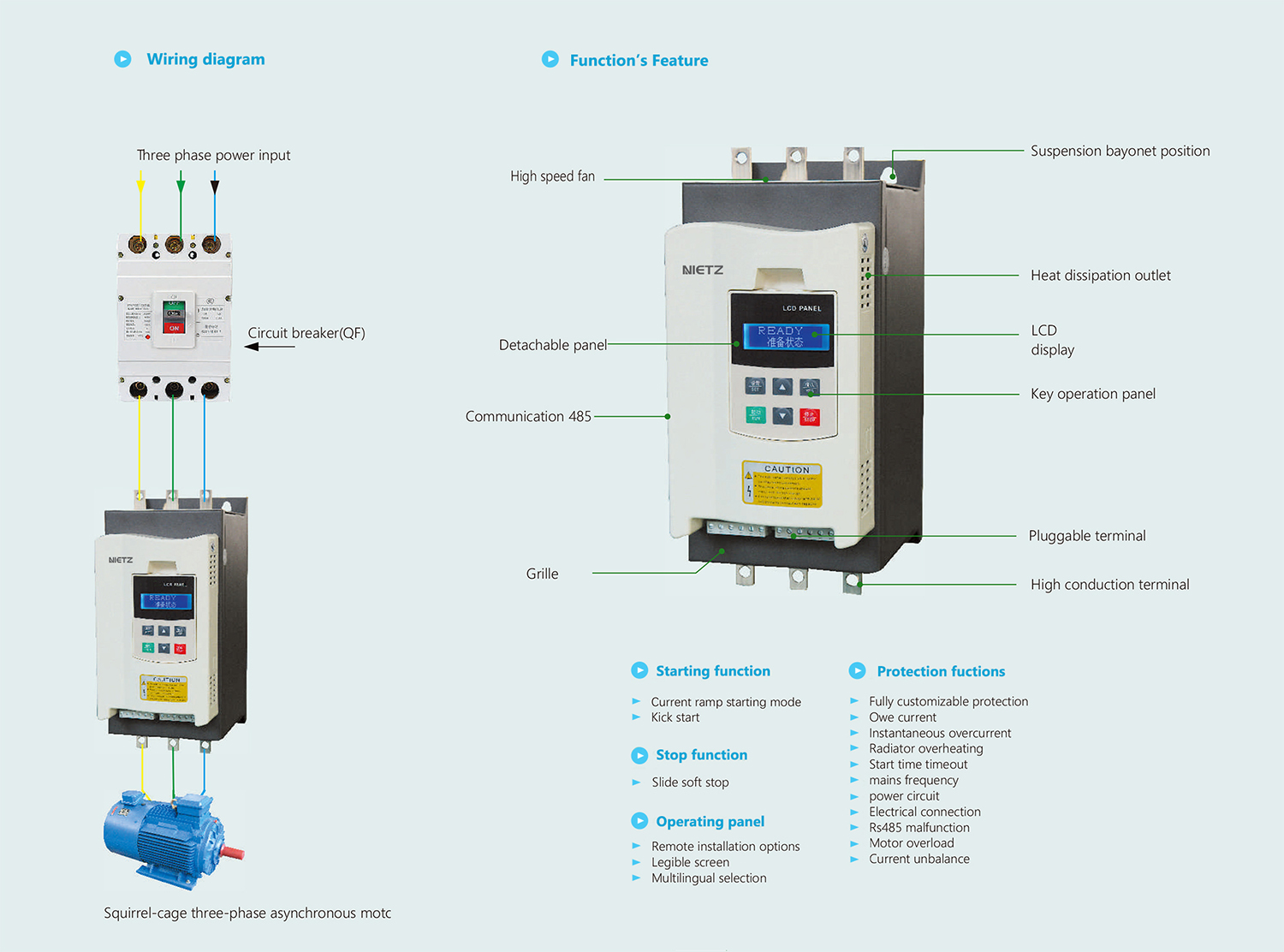 Soft starter EMS-6(1)
