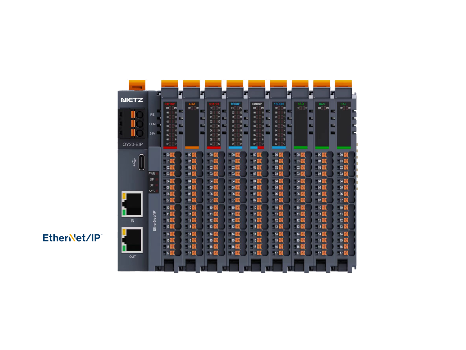 QY20-EIP Bus Coupler - EtherNet/IP
