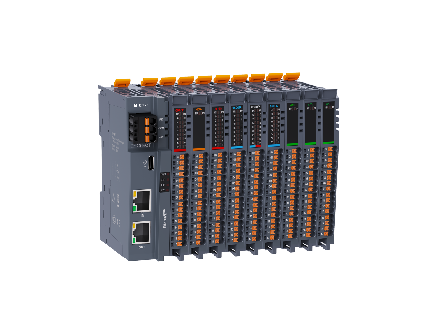 QY20-ECT Bus Coupler - EtherCAT