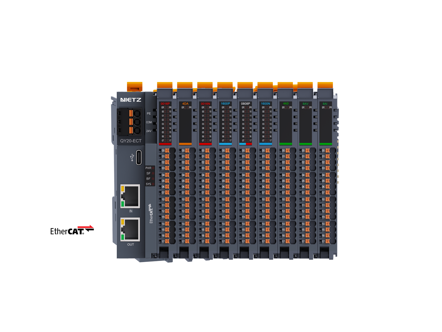 QY20-ECT Bus Coupler - EtherCAT