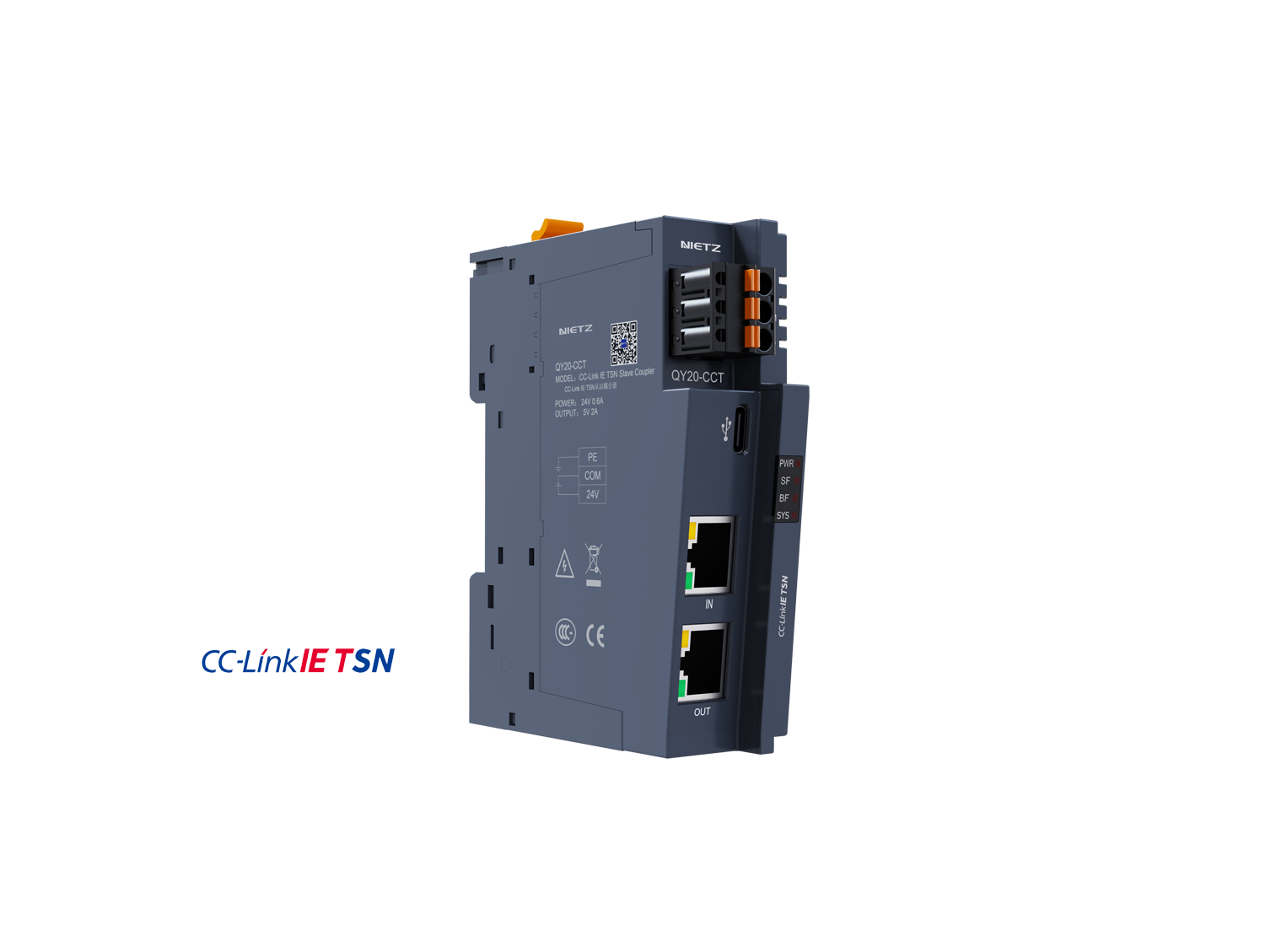 QY20-CCT Bus Coupler - CC-Link IE TSN