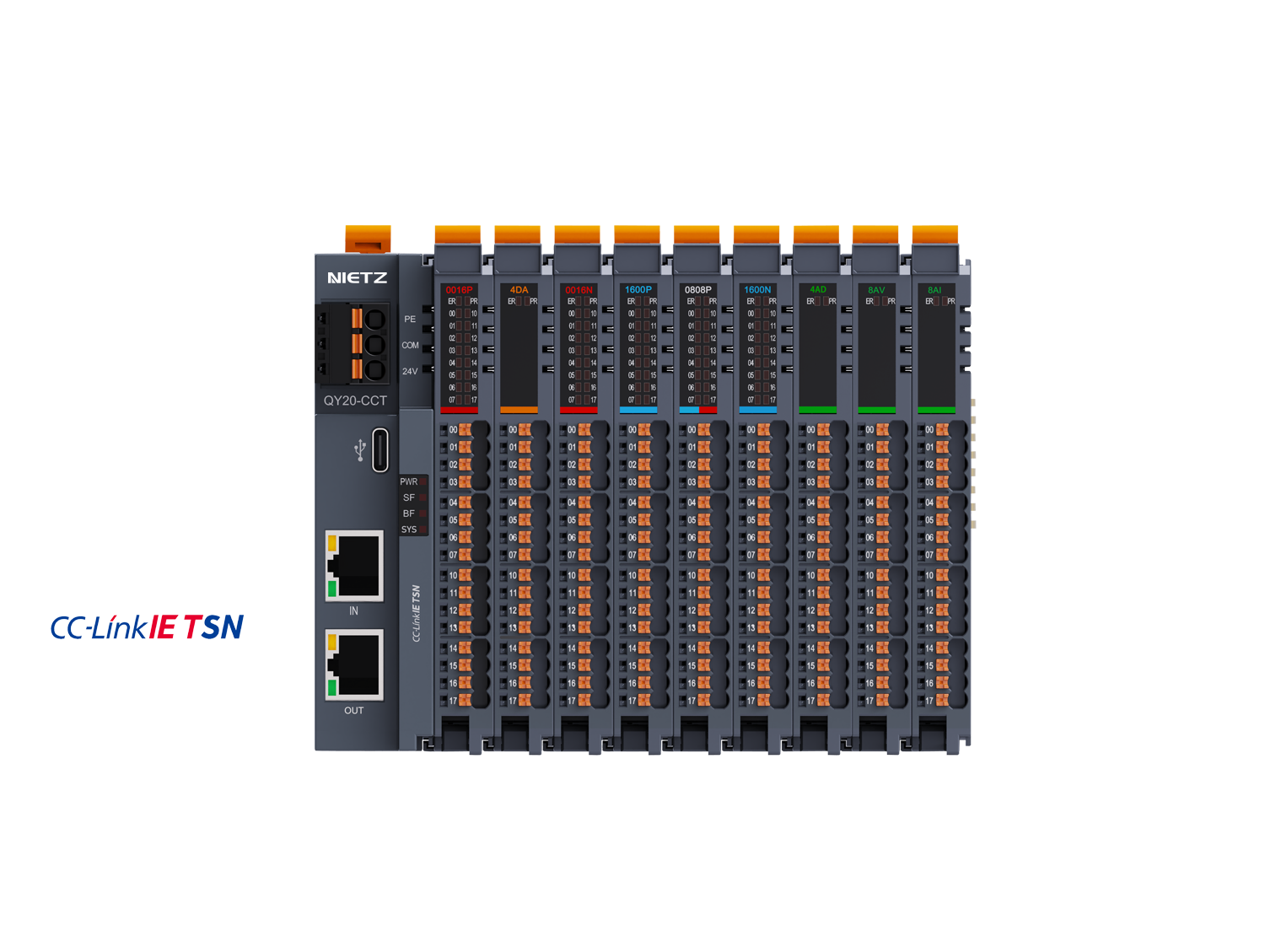 QY20-CCT Bus Coupler - CC-Link IE TSN