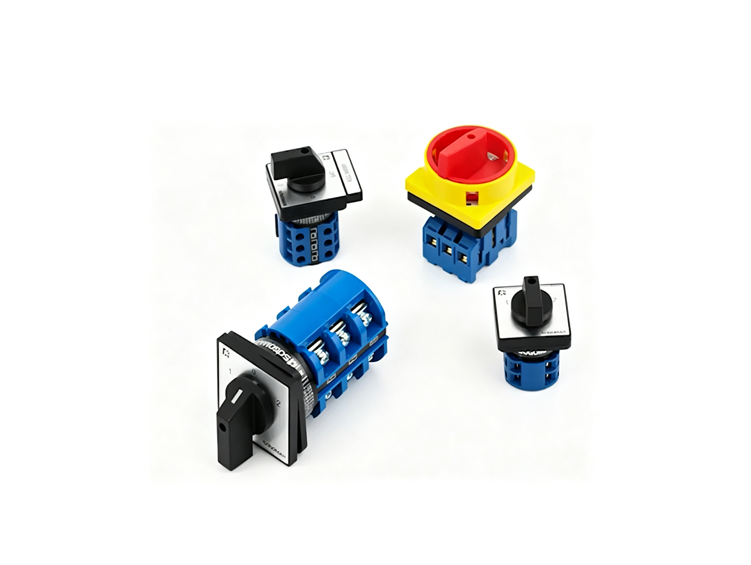 Rotary cam switches